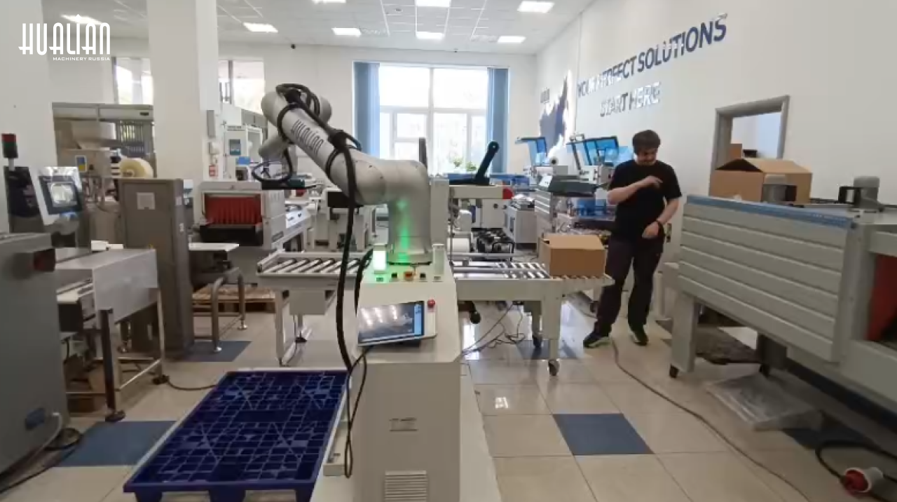 Тест Робот-паллетайзер HPR-25-5В